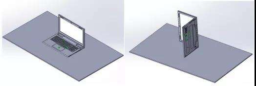 笔记本电脑散热不行怎么办？用SOLIDWORKS把它「立起来」看看！ | 操作视频的图2